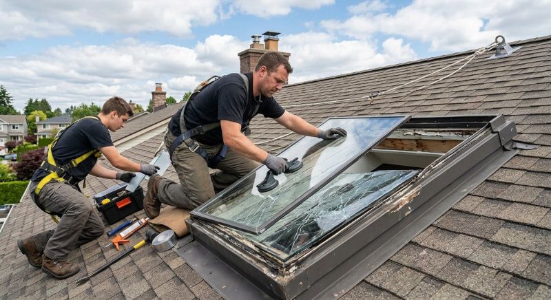 Dome Skylight Repair in Gig Harbor, WA
