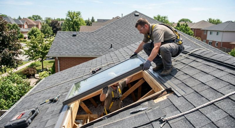 Roof Skylight Installation in Gig Harbor, WA