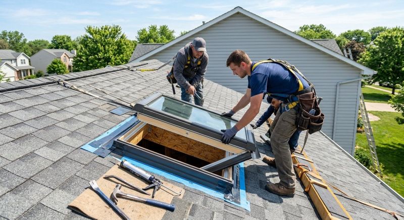 Roof Skylight Installation in Columbia, MO