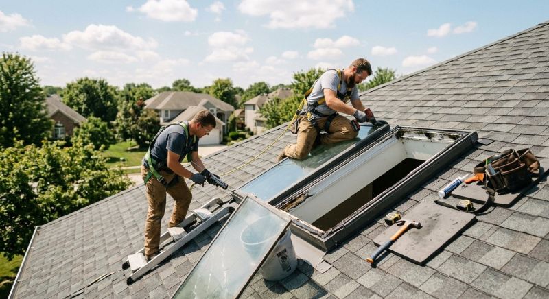 Skylight Glass Repair in Bellevue, WA