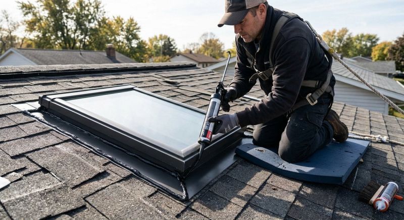 Skylight Leak Repair in Renton, WA